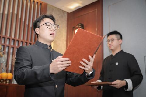 罗湖区委统战部副部长、工商联党组书记叶志伟一行到龙门国际调研
