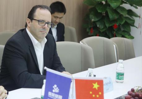 Nova Spivack先生再访龙门国际，双方达成战略合作！