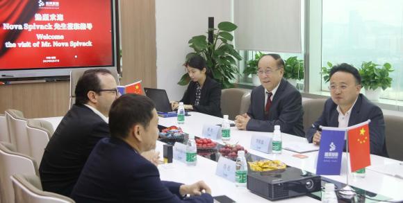 Nova Spivack先生再访龙门国际，双方达成战略合作！