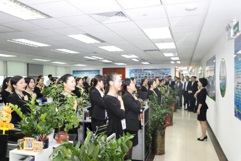 明光市市委书记被龙门国际企业文化深深感动 | 深入沟通合作空间广阔