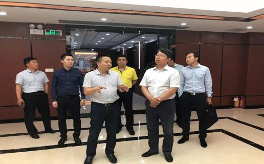 长春市九台区政府领导、安徽省淮南市毛集领导来访龙门国际加速器